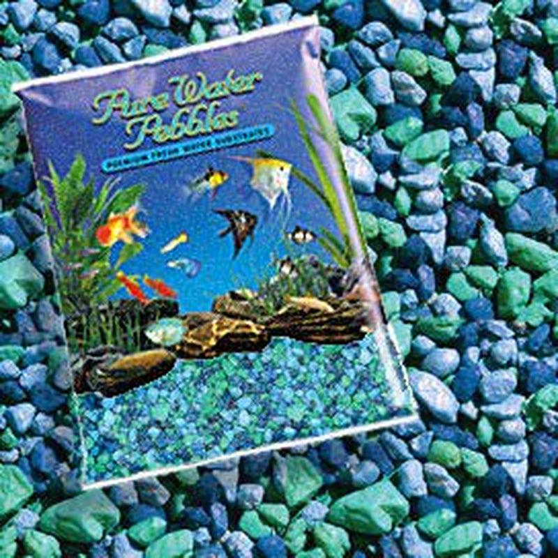 Pure Water Pebbles Nature'S Ocean Aquarium Gravel Blue Lagoon Gravel 5-Lb Animals & Pet Supplies > Pet Supplies > Fish Supplies > Aquarium Gravel & Substrates Nature's Ocean   