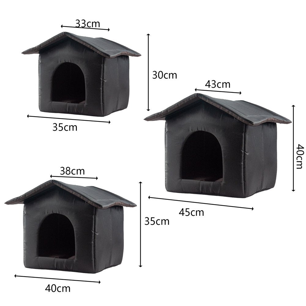 Pet House Waterproof Detachable Oxford Cloth Comfortable Winter Cat Kitten Shelter for Outdoor Animals & Pet Supplies > Pet Supplies > Dog Supplies > Dog Houses duixinghas   