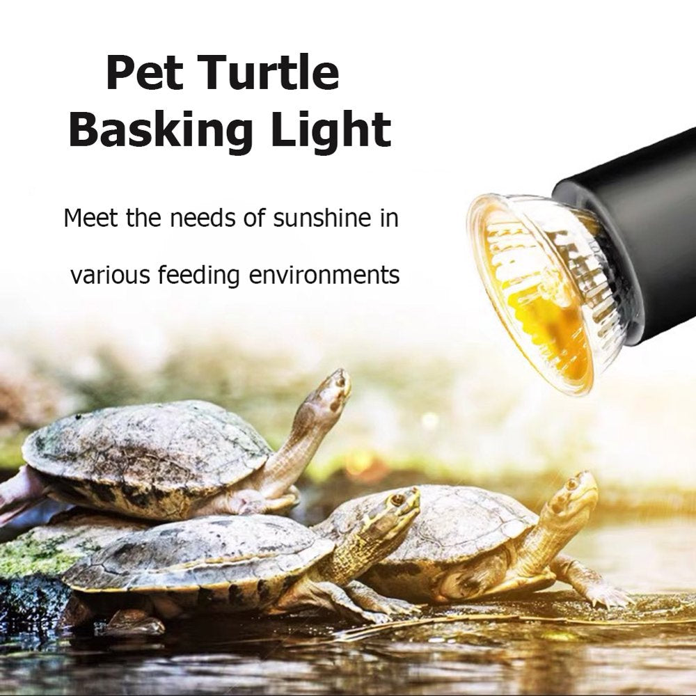 Aktudy Reptile Lamp Pet Amphibians Lizards Heat Bulb Turtle Basking UV Light (25W)  Aktudy   