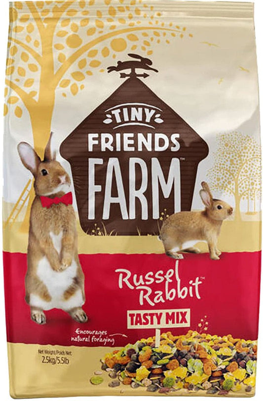 22 Lb (4 X 5.5 Lb) Supreme Pet Foods Tiny Friends Farm Russel Rabbit Tasty Mix Animals & Pet Supplies > Pet Supplies > Small Animal Supplies > Small Animal Food Supreme 22 lb (4 x 5.5 lb)  