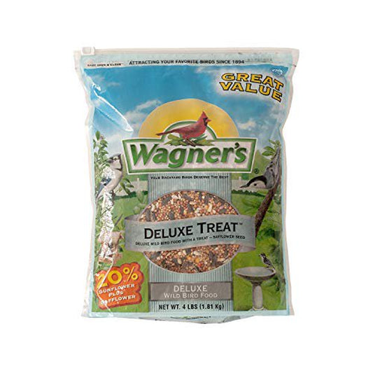 Wagner'S 4 Lb Deluxe Treat Animals & Pet Supplies > Pet Supplies > Bird Supplies > Bird Food Wagner's, LLC   