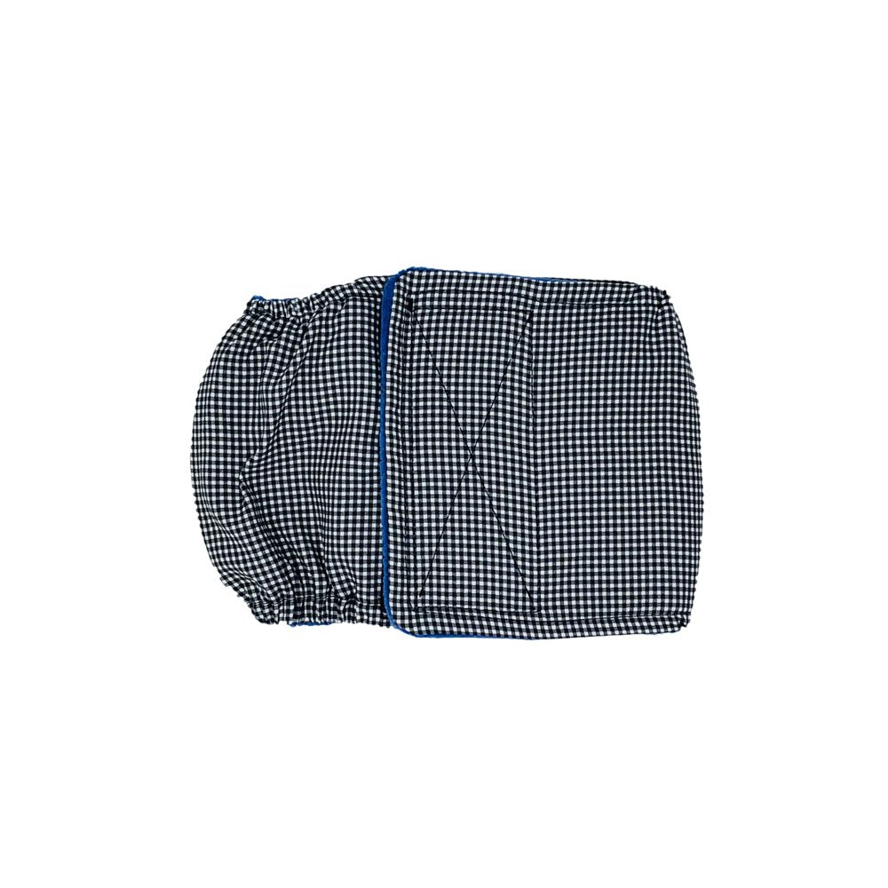 Barkertime Black and White Gingham Washable Dog Belly Band Male Wrap - Made in USA Animals & Pet Supplies > Pet Supplies > Dog Supplies > Dog Diaper Pads & Liners Barkertime L  