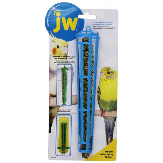 JW Insight Millet Spray Holder Millet Spray Holder Pack of 4 Animals & Pet Supplies > Pet Supplies > Bird Supplies > Bird Treats Jw Pet   