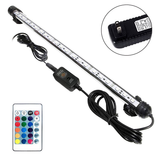 Submersible LED Aquarium Lights, Aquarium Lights with Timed Automatic On/Off, LED Strips for Fish Tanks, Animals & Pet Supplies > Pet Supplies > Fish Supplies > Aquarium Lighting Peralng 38 cm  