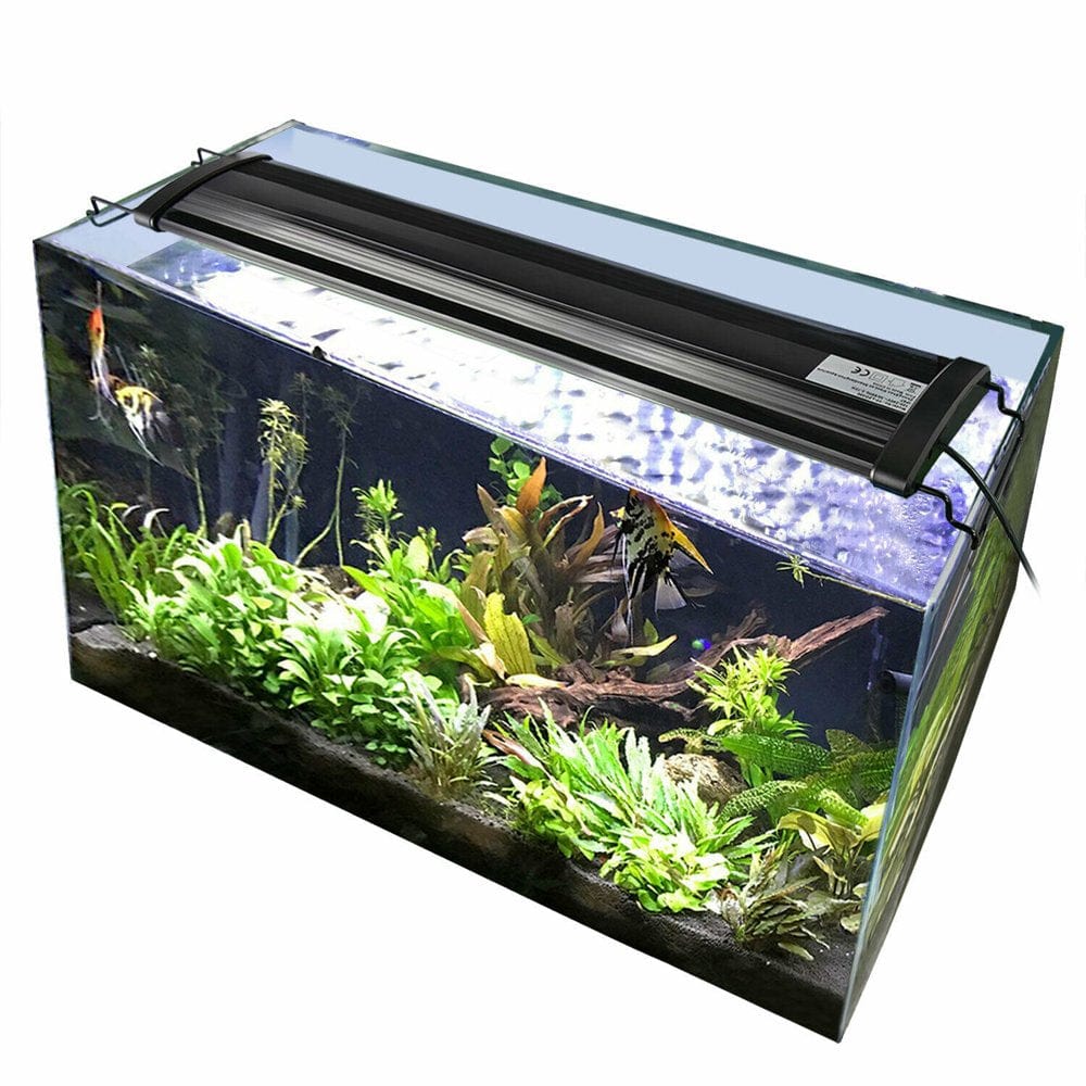 23.6Inch Full Spectrum Aquarium Hood Lighting 81 Leds 23.6-31.5Inch Fish Tank Light Freshwater Marine Lamp Animals & Pet Supplies > Pet Supplies > Fish Supplies > Aquarium Lighting KOL PET   