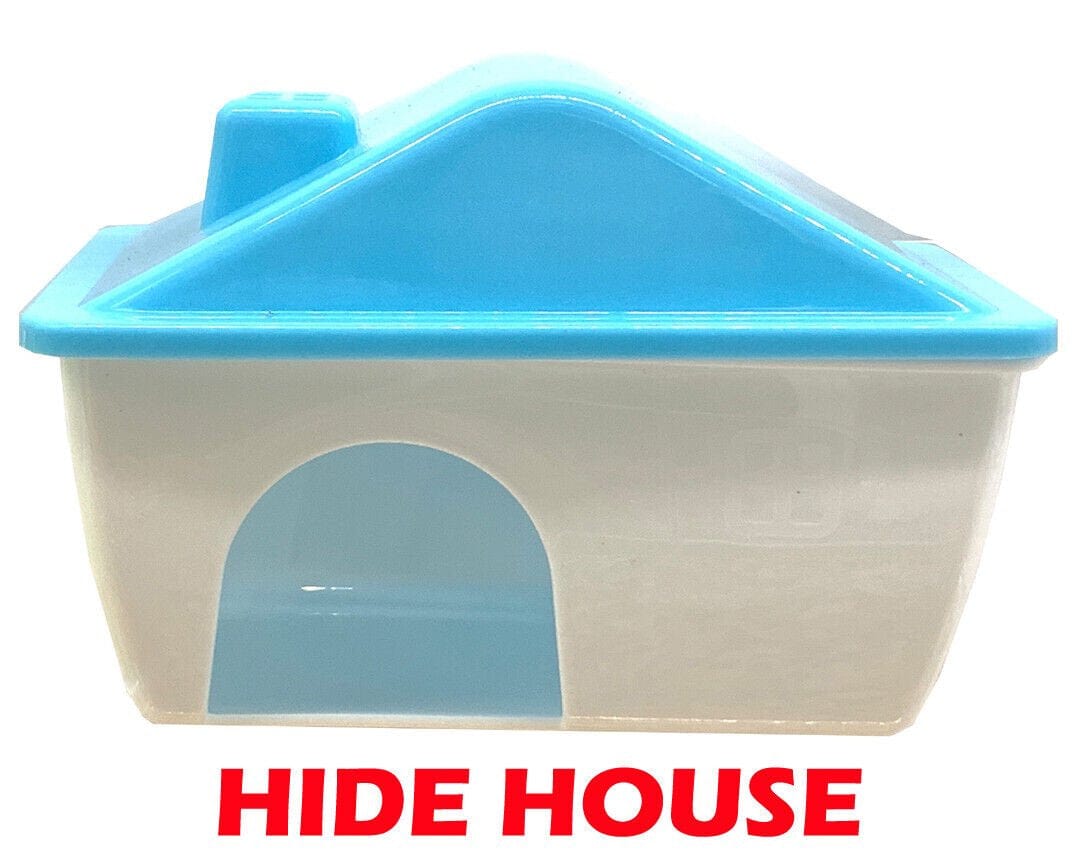 23" Large 3-Level Hamster Mansion Mouse Habitat Home Small Animal Critter Cage Set of Accessories Crossover Tube Tunnel Rodent Gerbil Mice Animals & Pet Supplies > Pet Supplies > Small Animal Supplies > Small Animal Habitats & Cages Mcage   