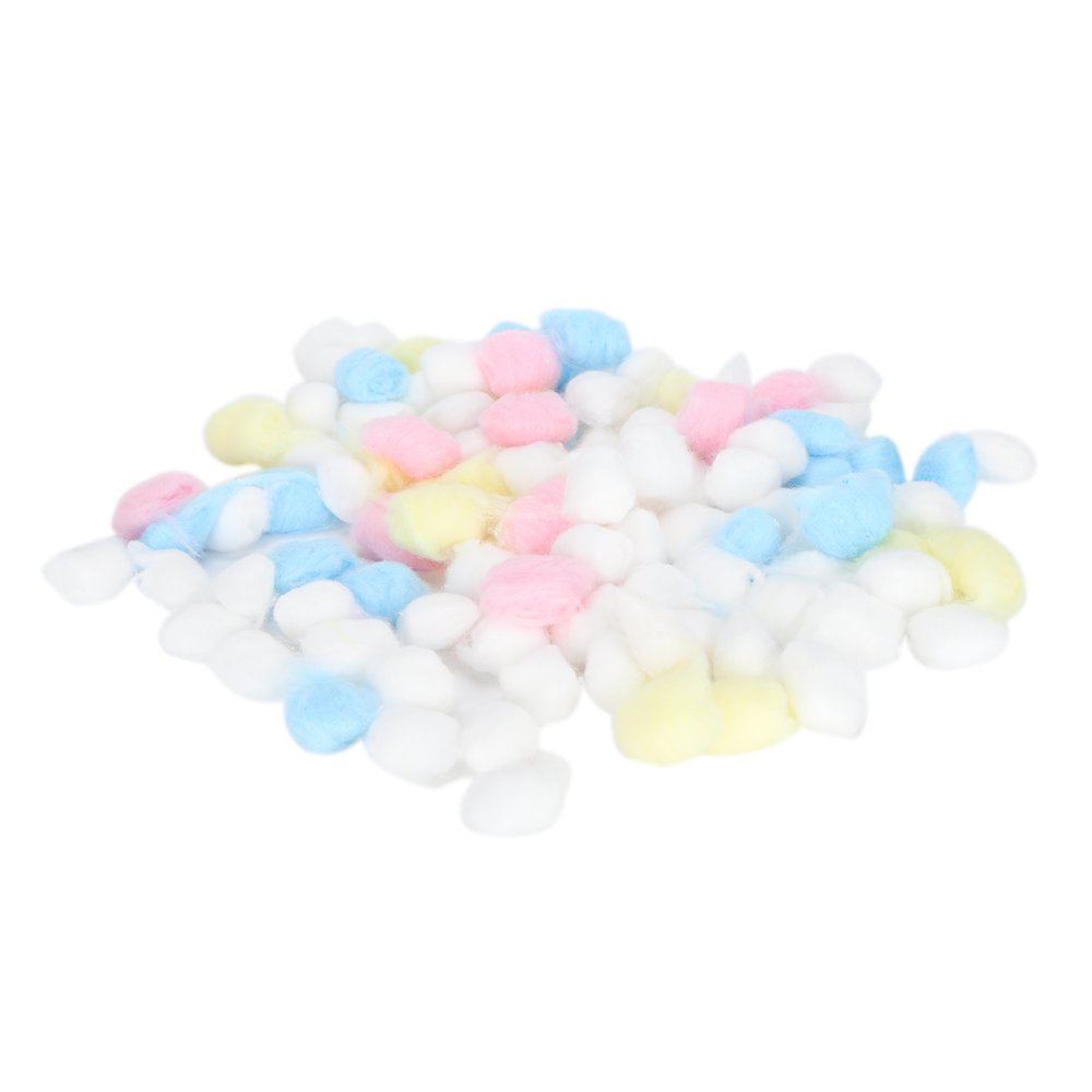 Cergrey Hamster Cotton Balls Filler Colorful Natural Cotton Warm Bedding for Small Animals House,Cotton Balls Filler,Hamster House Filler Ball Animals & Pet Supplies > Pet Supplies > Small Animal Supplies > Small Animal Bedding Cergrey   