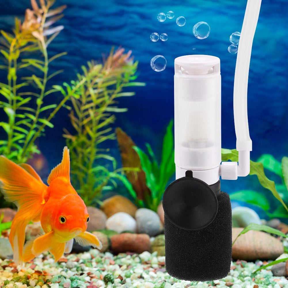 Kritne Fish Tank Filter, Aquarium Filter,3-In-1 Practical Fish Tank Filter Mini Aquarium Biochemical Sponge Filters Animals & Pet Supplies > Pet Supplies > Fish Supplies > Aquarium Filters Khall   