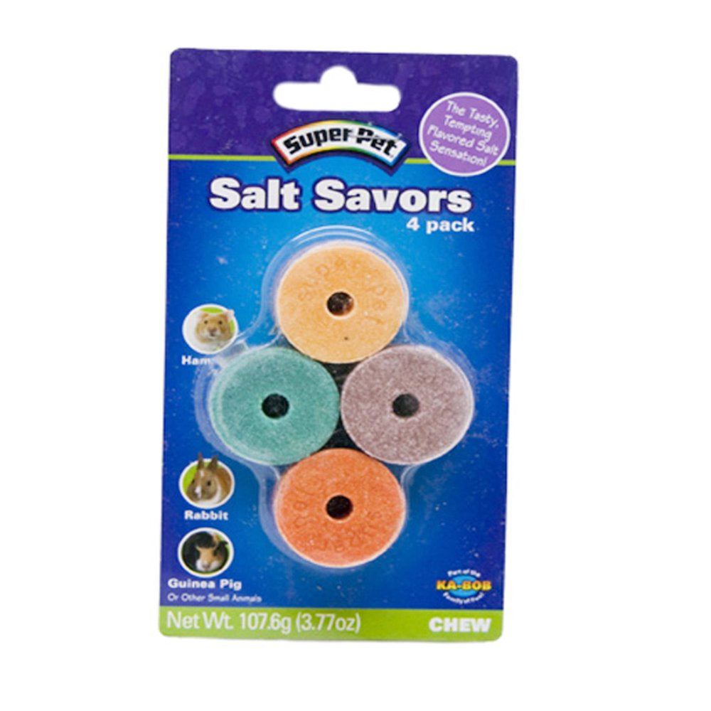 Pets International Ltd. Pts Treat Salt Savors 4 Pc. Animals & Pet Supplies > Pet Supplies > Small Animal Supplies > Small Animal Treats Superpet (Pets International)   