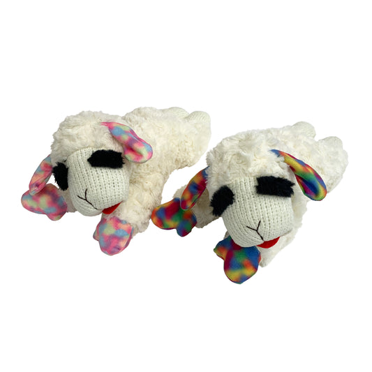 Multipet Lamb Chop Plush Dog Toy, Medium, 10.5", Colors May Vary Animals & Pet Supplies > Pet Supplies > Dog Supplies > Dog Toys Multipet International   