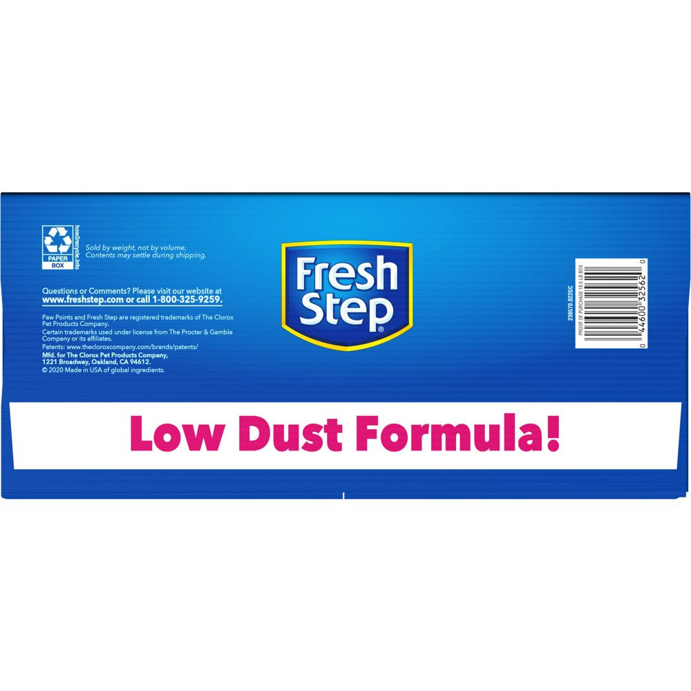 Fresh Step Advanced Clumping Cat Litter, Gain Scent, 99.9% Dust-Free, 2 Pack of 18.5 Lb Boxes Animals & Pet Supplies > Pet Supplies > Cat Supplies > Cat Litter The Clorox Company   