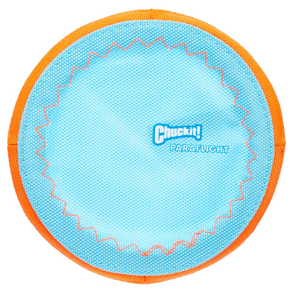 Chuckit! Paraflight Flyer Floatable Frisbee Dog Toy, Small Animals & Pet Supplies > Pet Supplies > Dog Supplies > Dog Toys Petmate   