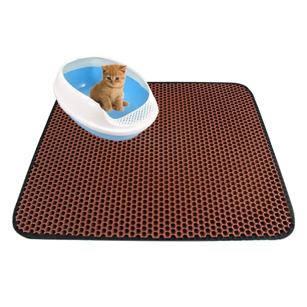 Cat Litter Trapper Litter Mat, Cat Mat, Litter Box Mat Water Proof Layer and Puppy Pad Option. Animals & Pet Supplies > Pet Supplies > Cat Supplies > Cat Litter Box Mats Miruku   