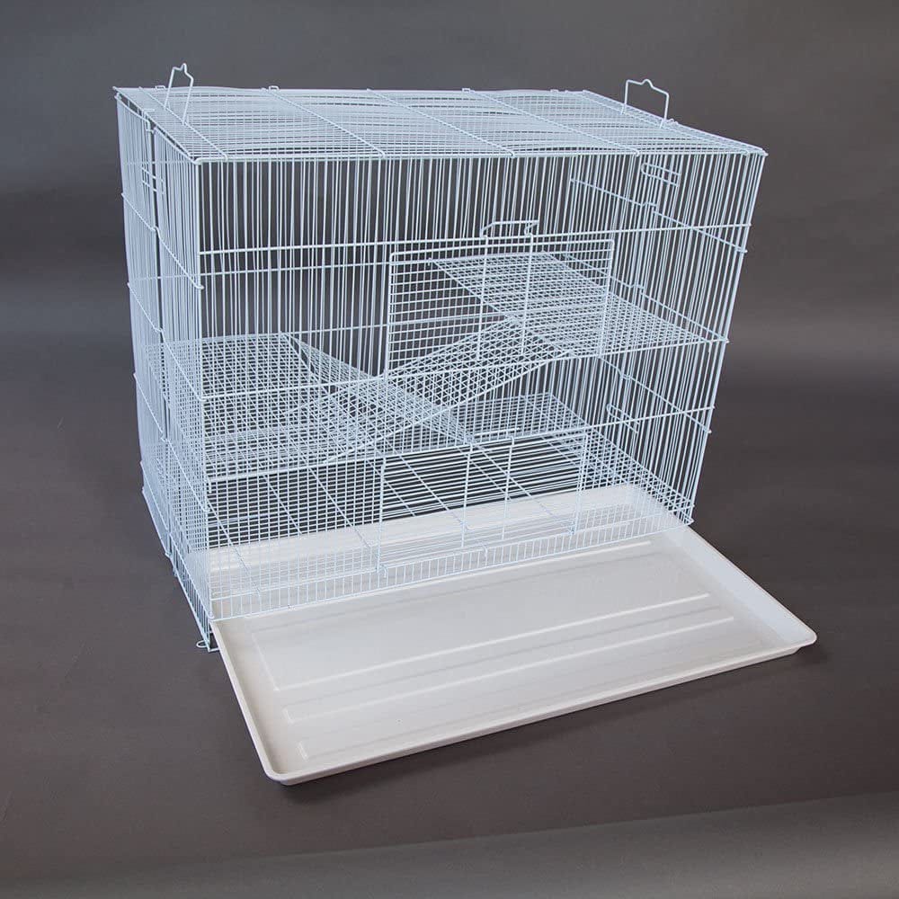 24" 3-Levels Hamster Mouse Gerbil Guinea Pig Critter Habitat House Small Animal Cage for Chinchilla Degu Rats Mice Ferret Animals & Pet Supplies > Pet Supplies > Small Animal Supplies > Small Animal Habitats & Cages Mcage   