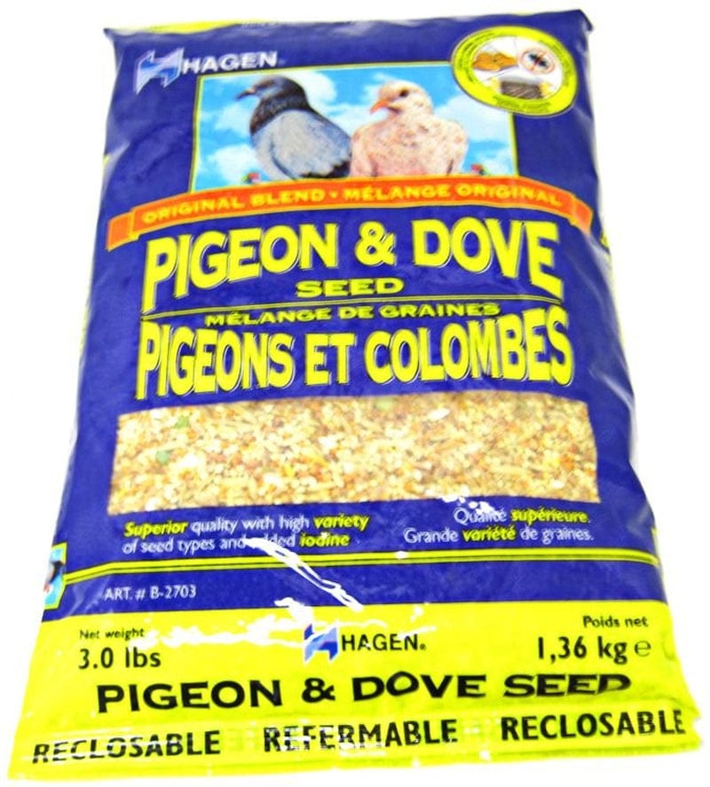 24 Lb (4 X 6 Lb) Hagen Pigeon and Dove Seed Bird Food Animals & Pet Supplies > Pet Supplies > Bird Supplies > Bird Food Hagen 18 lbs (6 x 3 lbs)  