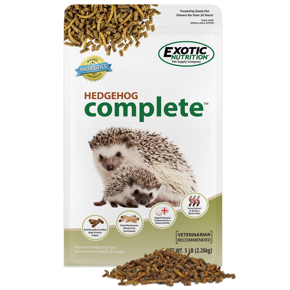 Exotic Nutrition Hedgehog Complete, 5 Lb. Animals & Pet Supplies > Pet Supplies > Small Animal Supplies > Small Animal Food Exotic Nutrition 5 lbs  