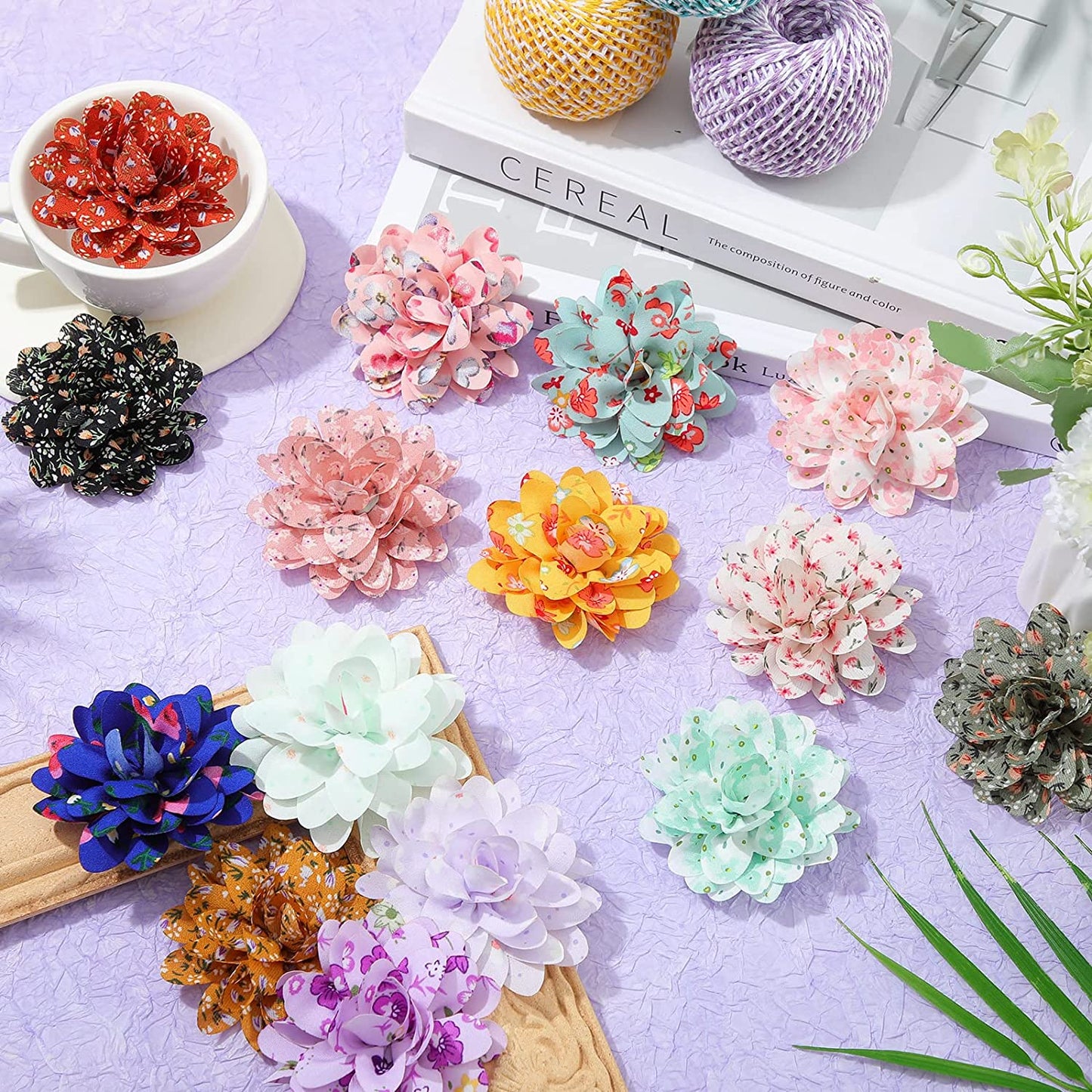 30 Pcs Dog Collar Flowers Pet Flower Bow Ties Multi-Color Sunflower Dog Charms Flower for Girl Dog Accessories Small Medium Large Cat Puppy Collar Attachment Embellishment Bows Grooming Supplies Animals & Pet Supplies > Pet Supplies > Dog Supplies > Dog Apparel Xuniea   