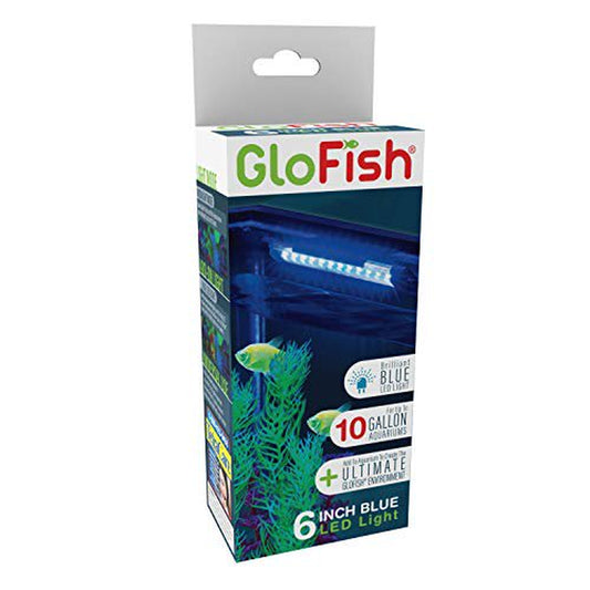 Glofish Blue LED Light 6 Inch, for Aquariums up to 10 Gallons Animals & Pet Supplies > Pet Supplies > Fish Supplies > Aquarium Lighting GloFish   