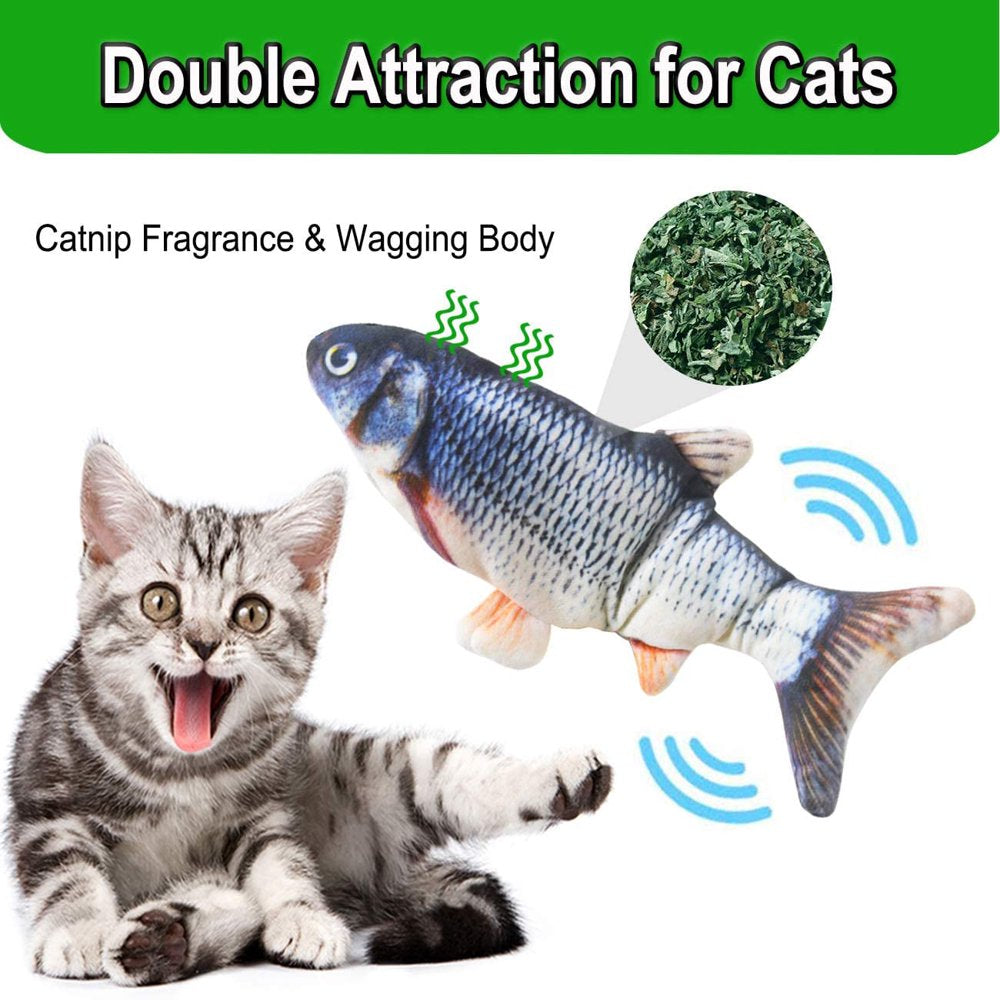 Daxin Electric Moving Fish Cats Toy, Realistic Flopping, Interactive Animals & Pet Supplies > Pet Supplies > Cat Supplies > Cat Toys Daxin   