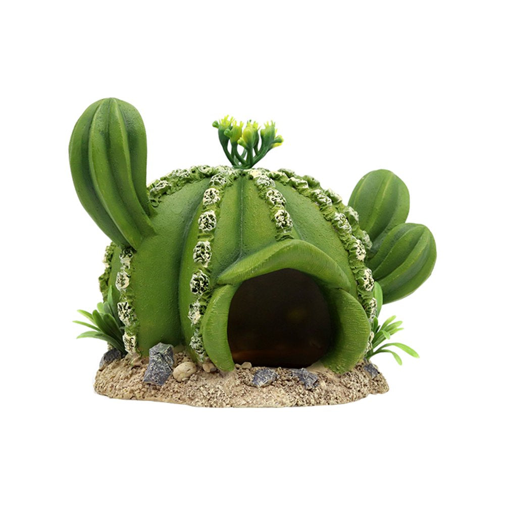 VIEGINE Terrarium Cactus Plants Habitat Decoration for Reptiles and Amphibians Artificial Landscaping Accessories for Fish Tank Animals & Pet Supplies > Pet Supplies > Small Animal Supplies > Small Animal Habitat Accessories VIEGINE   