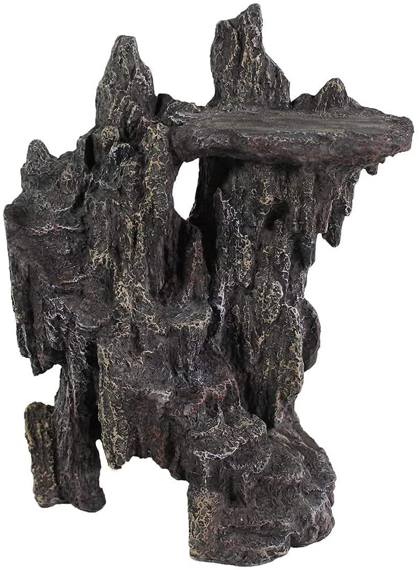 Penn-Plax Reptology Shale Scape Cavernous Cliff – Great for Reptiles, Amphibians, and Fish Animals & Pet Supplies > Pet Supplies > Small Animal Supplies > Small Animal Habitat Accessories Penn-Plax   