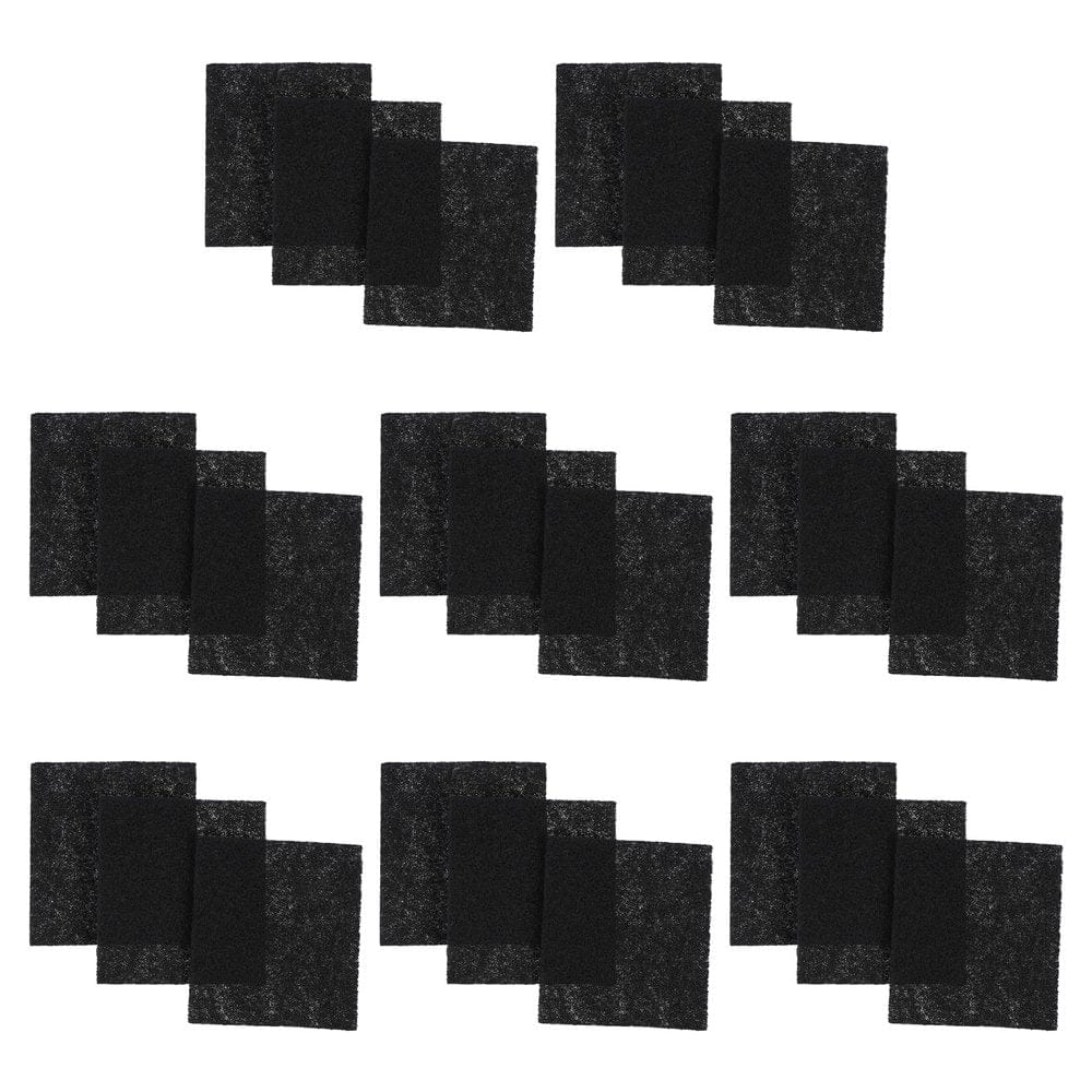 24Pcs Activated Carbon Deodorizing Filter Pad Cat Litter Box Filter Mat Animals & Pet Supplies > Pet Supplies > Cat Supplies > Cat Litter Box Mats HOMEMAXS   