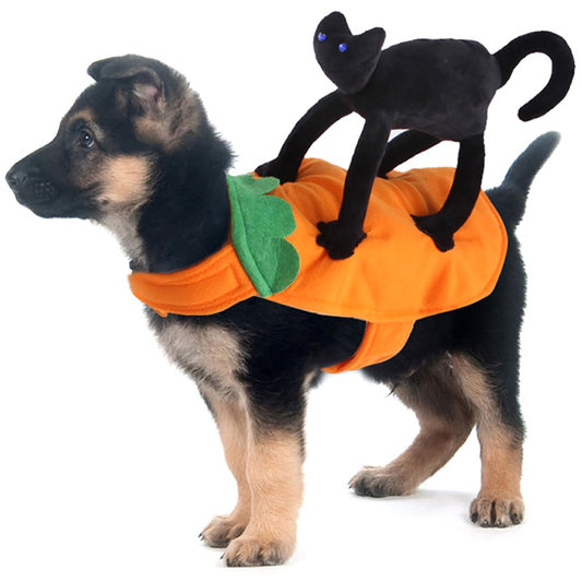 Halloween Pet Costume Funny Decorative Cat Party Outfit Dog Costume Pet Apparel Animals & Pet Supplies > Pet Supplies > Dog Supplies > Dog Apparel Coxeer XL  