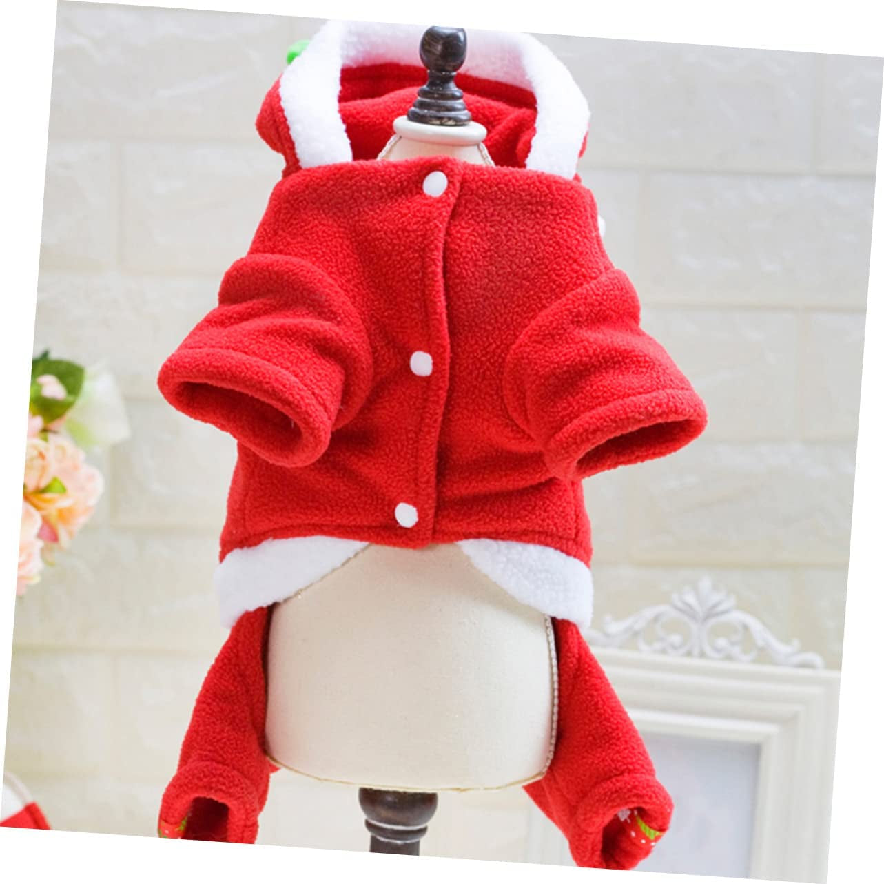 Yardenfun 1 Set Outfit Dogs Santa Father Costume Halloween Hoodies Costumes Dog - L Clothing Christmas up Pet Puppy Dress Cosplay for Clothes Party Apparel Claus of Size Small Animals & Pet Supplies > Pet Supplies > Dog Supplies > Dog Apparel Yardenfun   