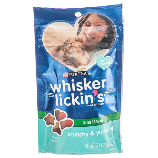 Purina Purina Whisker Lickin'S Crunch Lovers Tuna Flavored Cat Treats 1.7 Oz Animals & Pet Supplies > Pet Supplies > Cat Supplies > Cat Treats Purina   