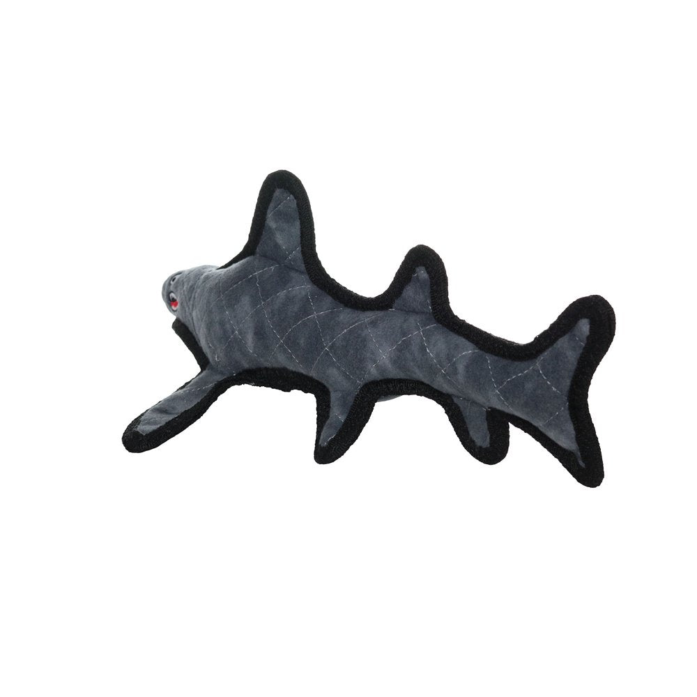 Tuffy'S Ocean Creature Shark Durable Dog Toy with Squeaker, Gray Animals & Pet Supplies > Pet Supplies > Dog Supplies > Dog Toys VIP Products   