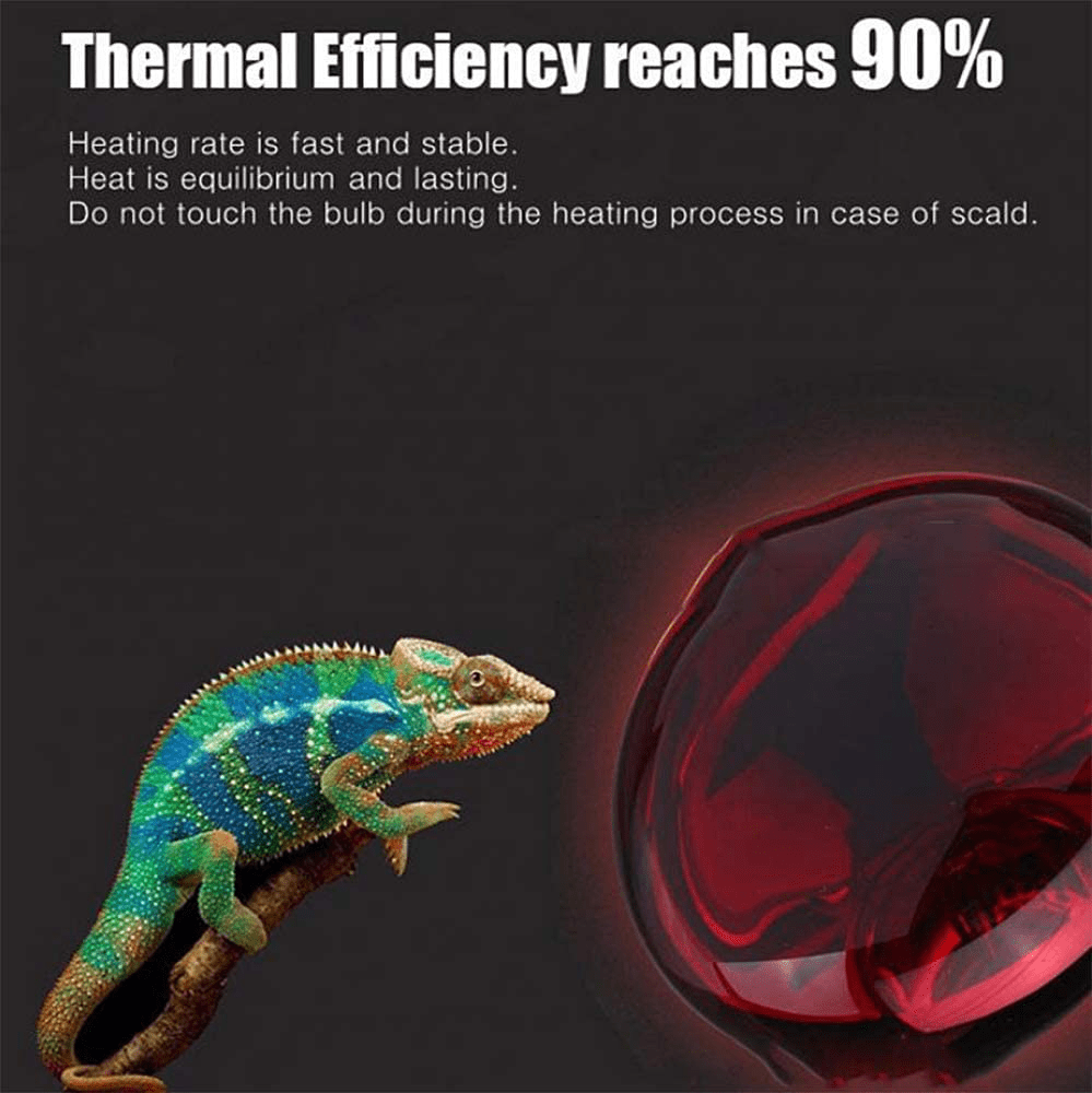 25W Infrared Heating Lamp/Light/Bulb 2 Pack, 110V E27 Basking Spot Light Bulbs for Reptile and Amphibian, as Bearded Dragons, Turtles, Ball Pythons, Red Animals & Pet Supplies > Pet Supplies > Reptile & Amphibian Supplies > Reptile & Amphibian Habitat Heating & Lighting MaoTopCom   