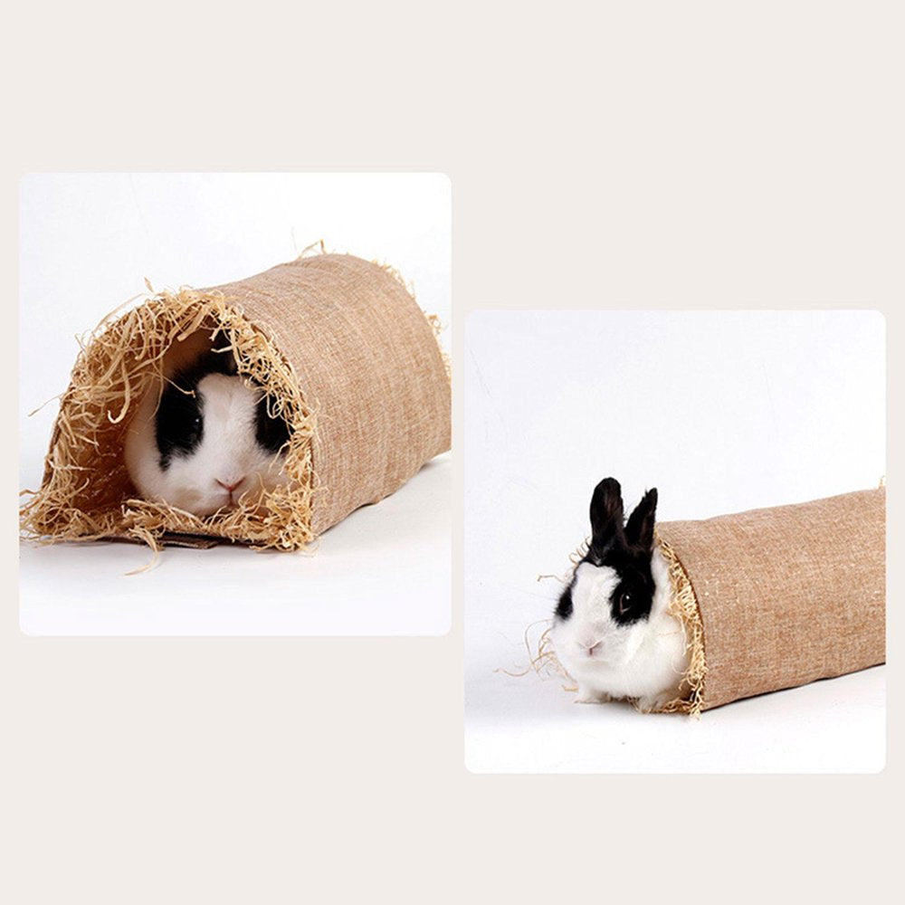 Rabbit Hamster Tunnel,Rabbit Hideaway Toy Guinea Tunnels Tubes,Animal Hideouts Hamster Accessories,Small Toy Hedgehog Cage Area,Habitats Rat Cage Tent Animals & Pet Supplies > Pet Supplies > Small Animal Supplies > Small Animal Habitats & Cages Gazechimp   