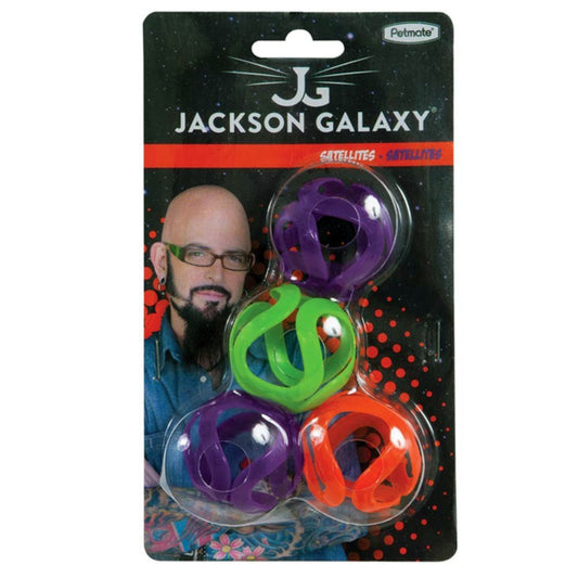 Jackson Galaxy Petmate Satellites Cat Toy, 4 Count Animals & Pet Supplies > Pet Supplies > Cat Supplies > Cat Toys Jackson Galaxy   