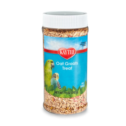 Kaytee Oat Groats Treat Jar-- All Pet Birds 11 Oz