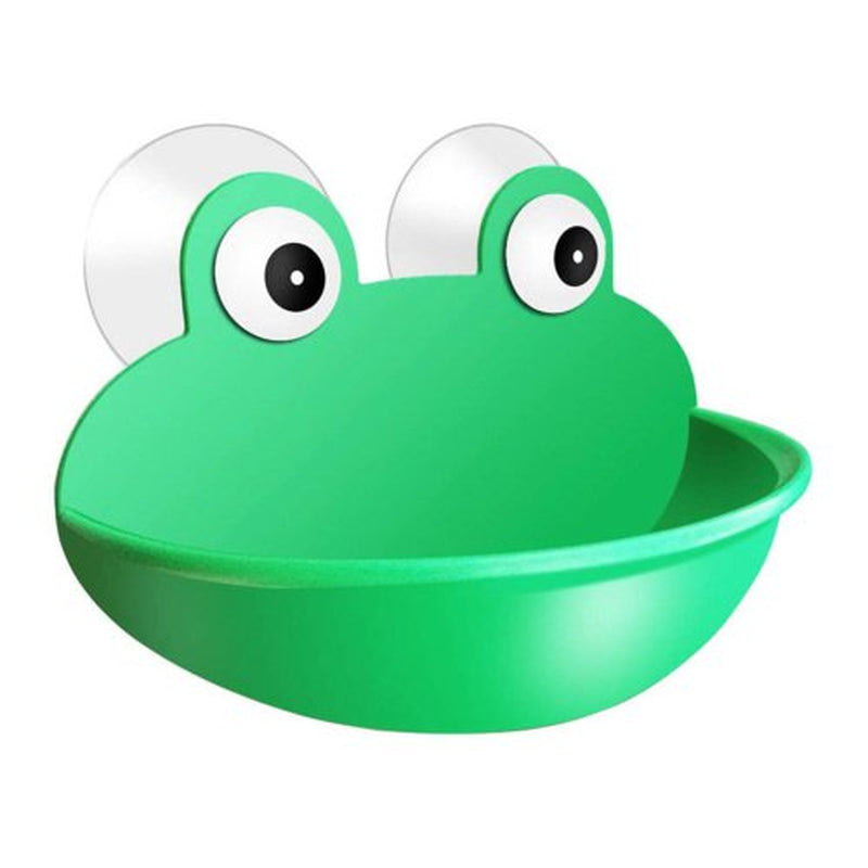 Cheers.Us Reptile Feeder with Suction Cup Pet Landscaping Plastic Frog Tortoise Amphibian Rest Living Container,Multifunctional, Easy Cleaning for Amphibian and Reptile Animals & Pet Supplies > Pet Supplies > Reptile & Amphibian Supplies > Reptile & Amphibian Food Cheers.US   