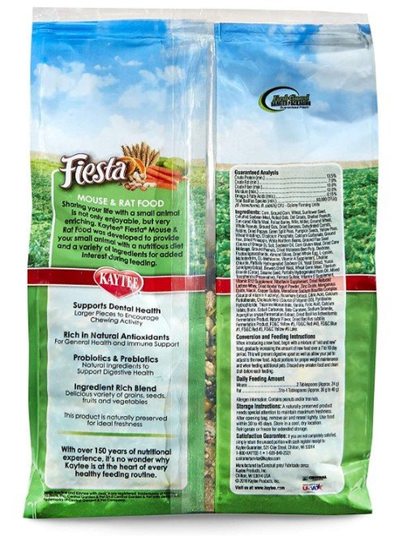 Fiesta Rodent Food Animals & Pet Supplies > Pet Supplies > Small Animal Supplies > Small Animal Food Kaytee Products, Inc   