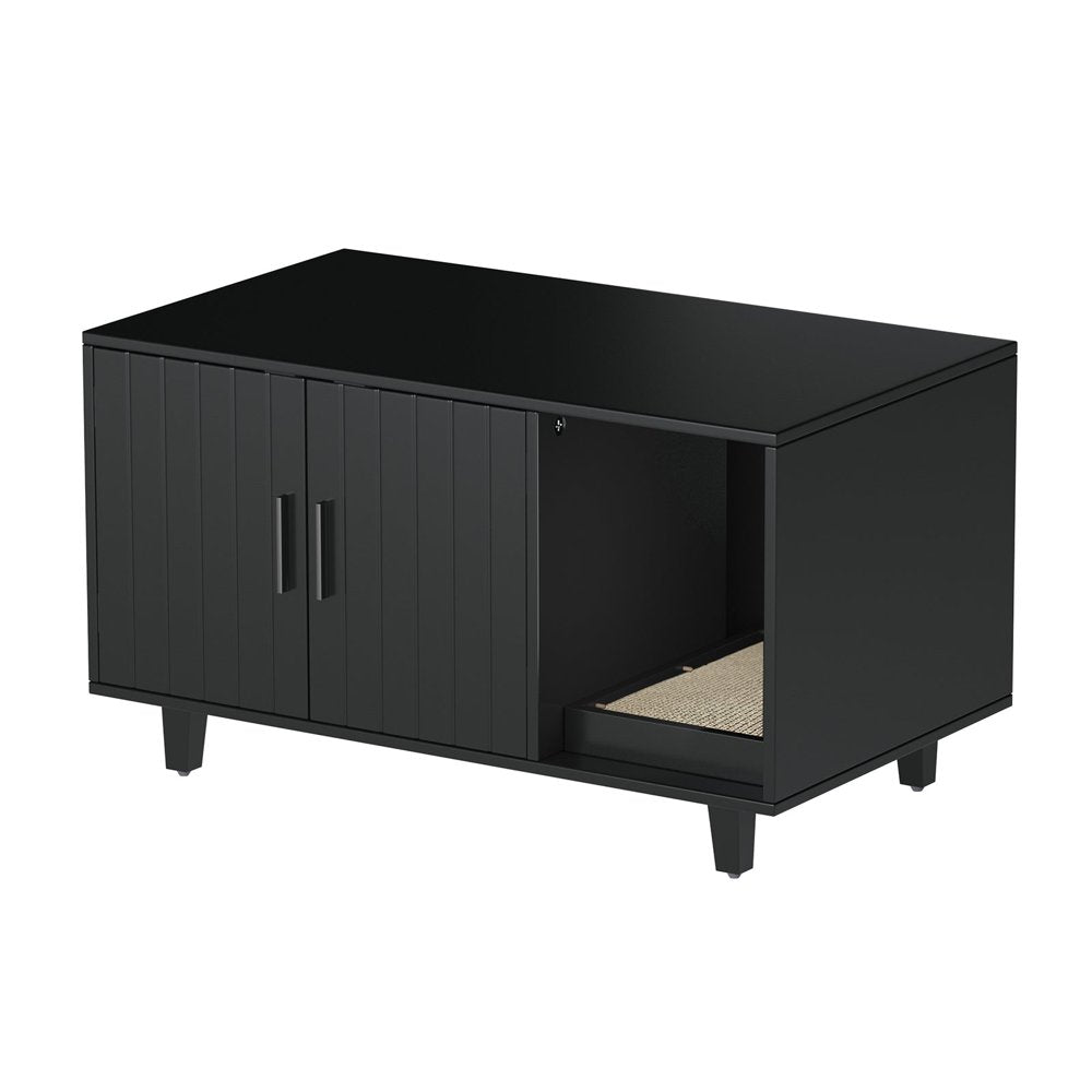 Good Life Apparel Modern Pet Crate Litter Box Enclosure House Table Animals & Pet Supplies > Pet Supplies > Cat Supplies > Cat Apparel Good Life Apparel   