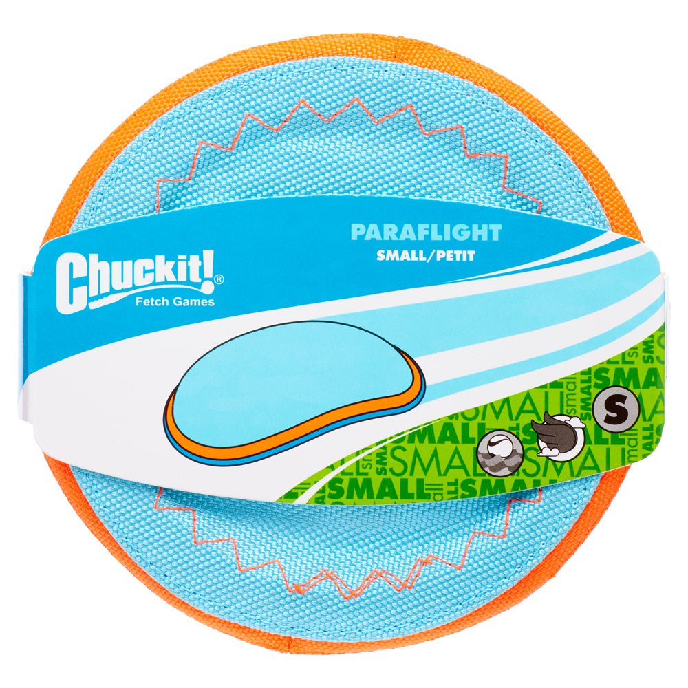 Chuckit! Paraflight Flyer Floatable Frisbee Dog Toy, Small Animals & Pet Supplies > Pet Supplies > Dog Supplies > Dog Toys Petmate   