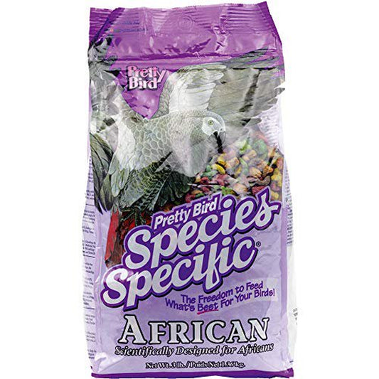 Pretty Bird International Species Specific African Bird Food- 8-Pound Animals & Pet Supplies > Pet Supplies > Bird Supplies > Bird Food TopDawg Pet Supply   