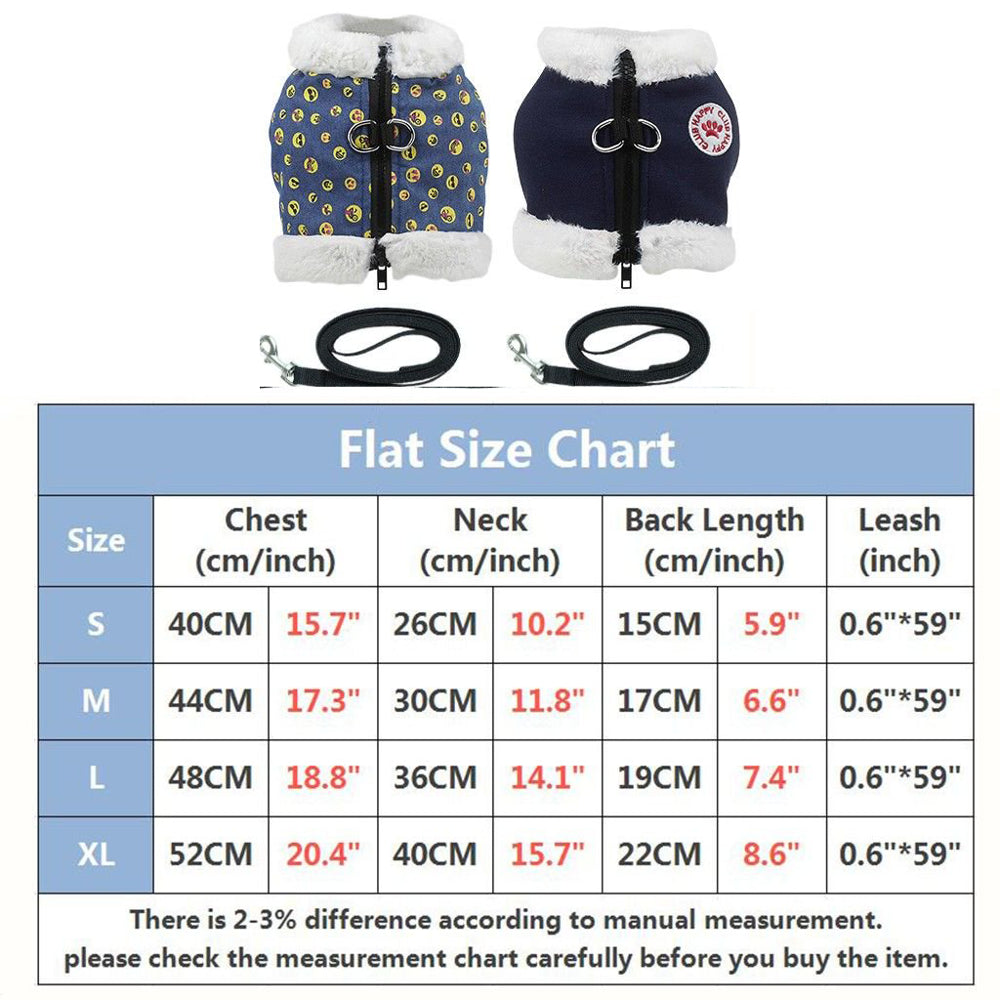 Dog Winter Coat with Thicken Furry Collar, Reflective Warm Pet Jacket Waterproof Windproof Dog Clothes for Cold Weather, Soft Puppy Vest Apparel for Small Medium Large Dogs, Blue, M Animals & Pet Supplies > Pet Supplies > Dog Supplies > Dog Apparel Dog jackets   