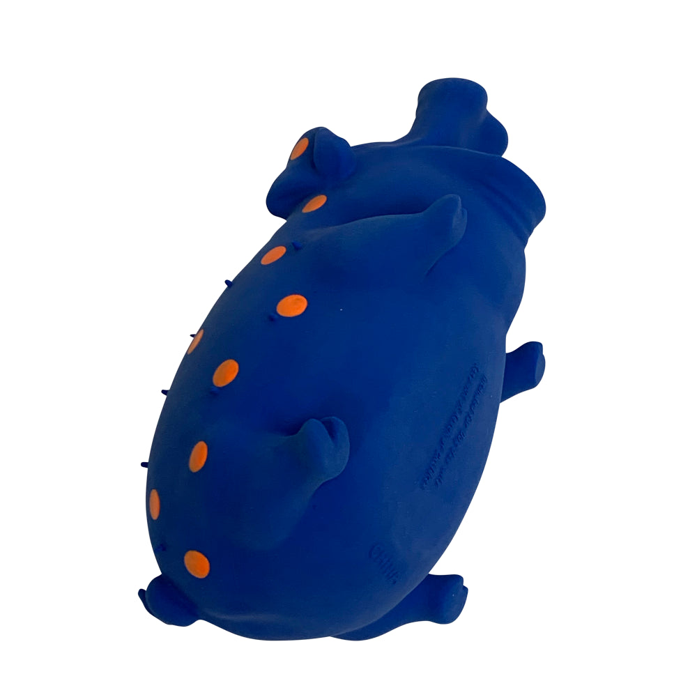 Vibrant Life Pigglesworth Latex Dog Toy, Blue Animals & Pet Supplies > Pet Supplies > Dog Supplies > Dog Toys Multipet   