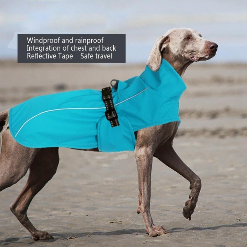 Pretty Comy Pet Dog Rain Coat Waterproof Jackets Breathable Raincoat for Big Dogs Apparel Pets Clothes Animals & Pet Supplies > Pet Supplies > Dog Supplies > Dog Apparel YM   