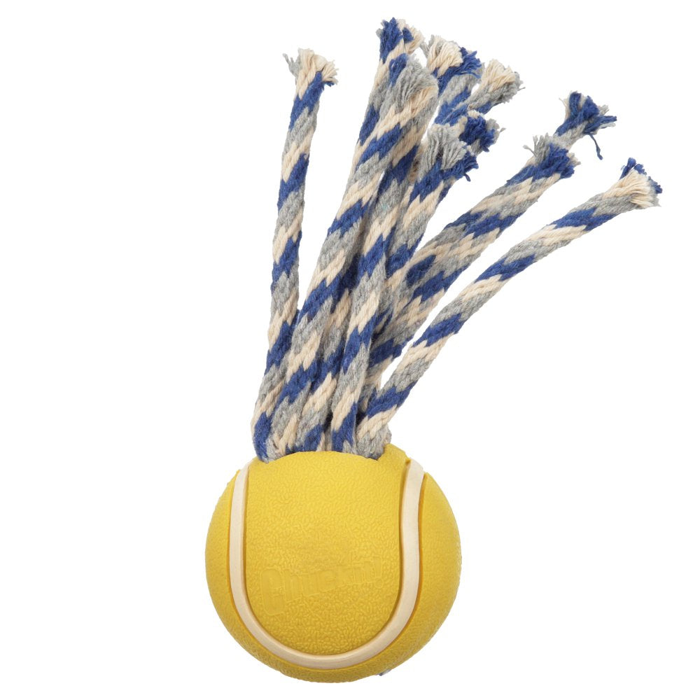 Chuckit! Fanatic Ball Dog Toy, Medium, White & Yellow Animals & Pet Supplies > Pet Supplies > Dog Supplies > Dog Toys Wal-Mart Stores, Inc.   