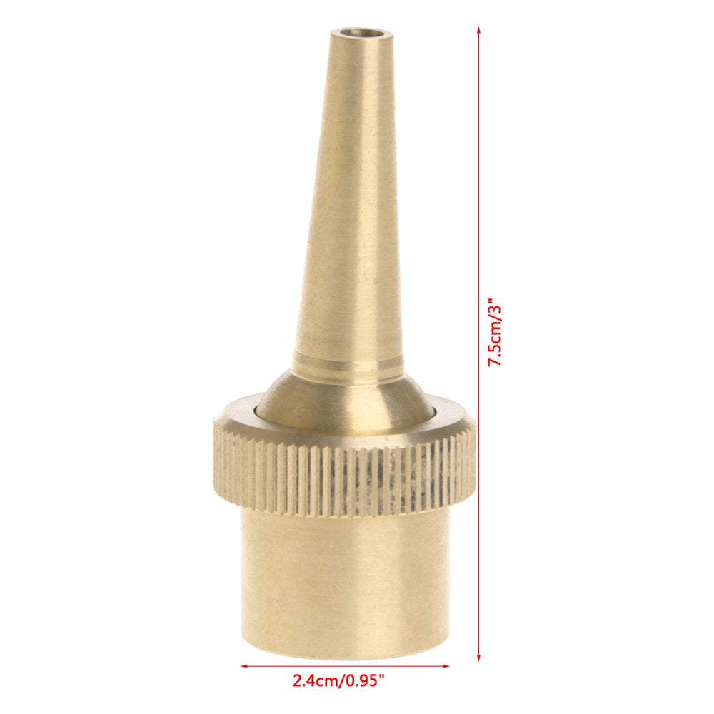 BOOYOU 1/2" DN15 Jet Straight Garden Pond Sprinkler Water Fountain Nozzle Spray Head Animals & Pet Supplies > Pet Supplies > Fish Supplies > Aquarium & Pond Tubing BOOYOU   