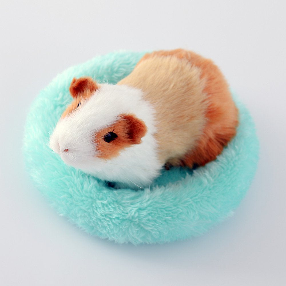 Bueatyh New Hamster Bed round Shape Keep Warm Sleeping Bed Hedgehog Chinchilla Rabbit Small Animal Nest Cage Accessories Animals & Pet Supplies > Pet Supplies > Small Animal Supplies > Small Animal Bedding BueatyH   