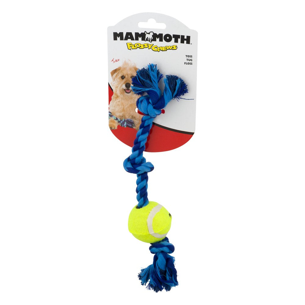 Mammoth Flossy Chews Interactive Toss Floss Tug Dog Toy Animals & Pet Supplies > Pet Supplies > Dog Supplies > Dog Toys Mammoth Pet   