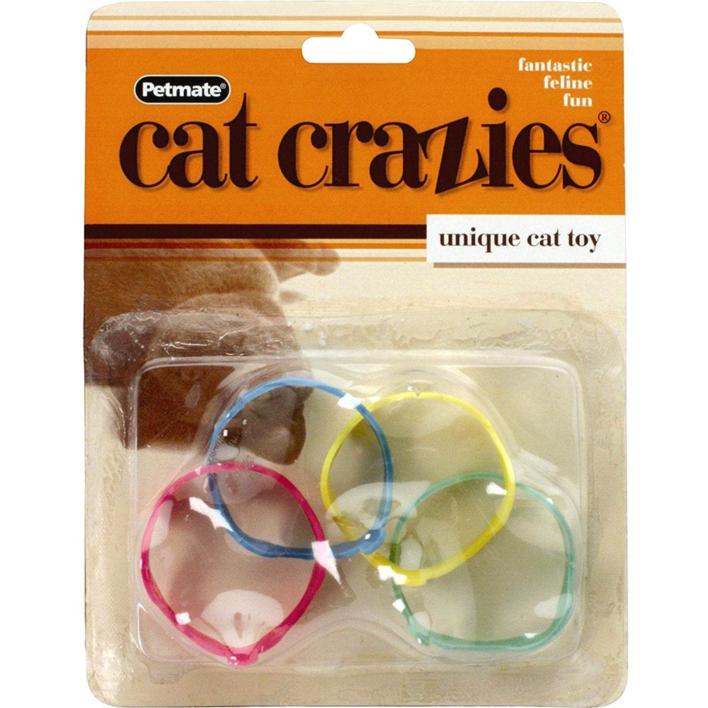 Petmate Cat Crazies Cat Toy, 4 Count Animals & Pet Supplies > Pet Supplies > Cat Supplies > Cat Toys Petmate   