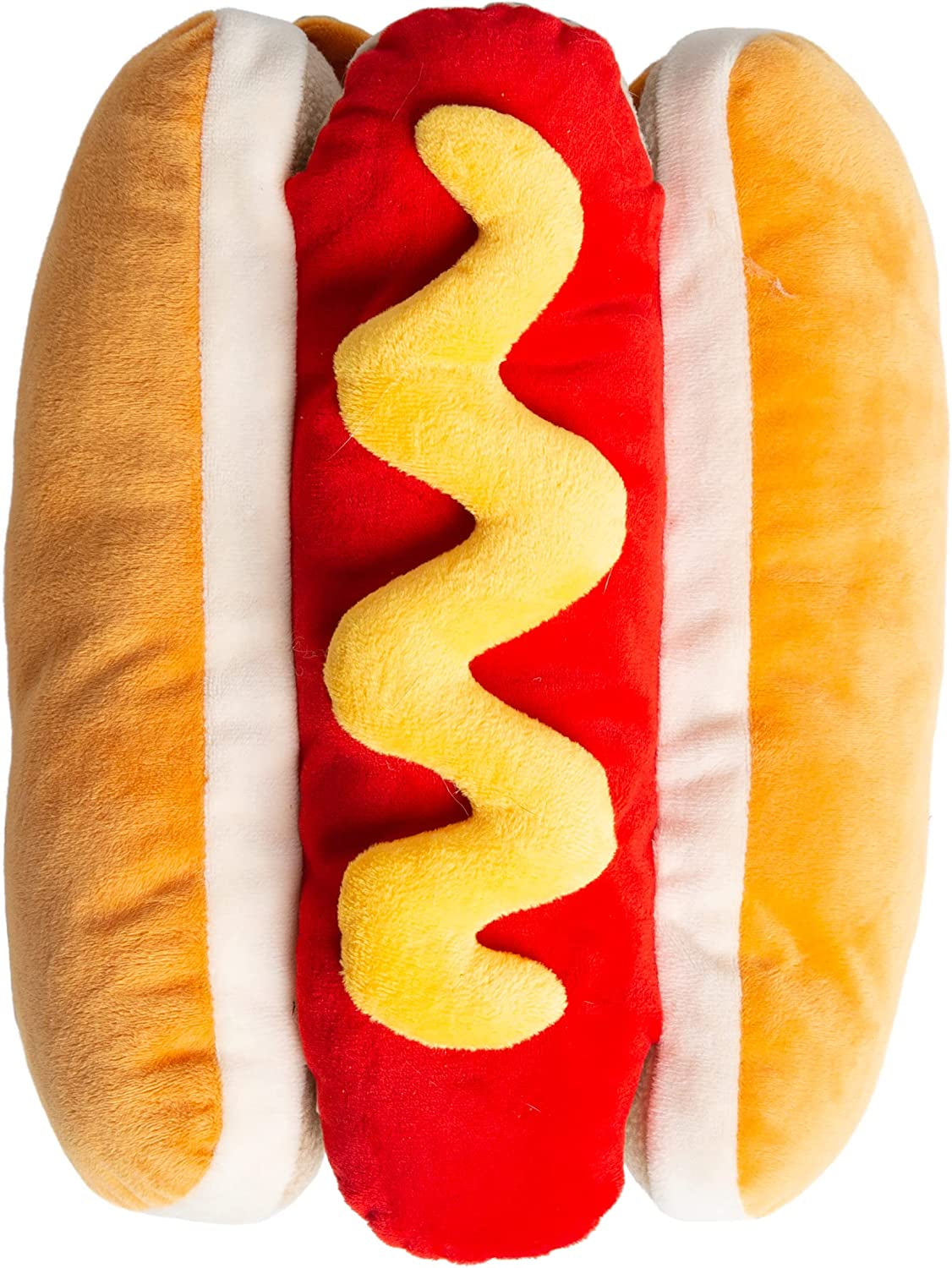 Pet Krewe Hot Dog Costume for Cats and Dogs | Large Pet Wiener Costume for Dogs 1St Birthday, National Cat Day & Celebrations | Halloween Outfit for Small and Large Cats & Dogs Animals & Pet Supplies > Pet Supplies > Dog Supplies > Dog Apparel Pet Krewe   