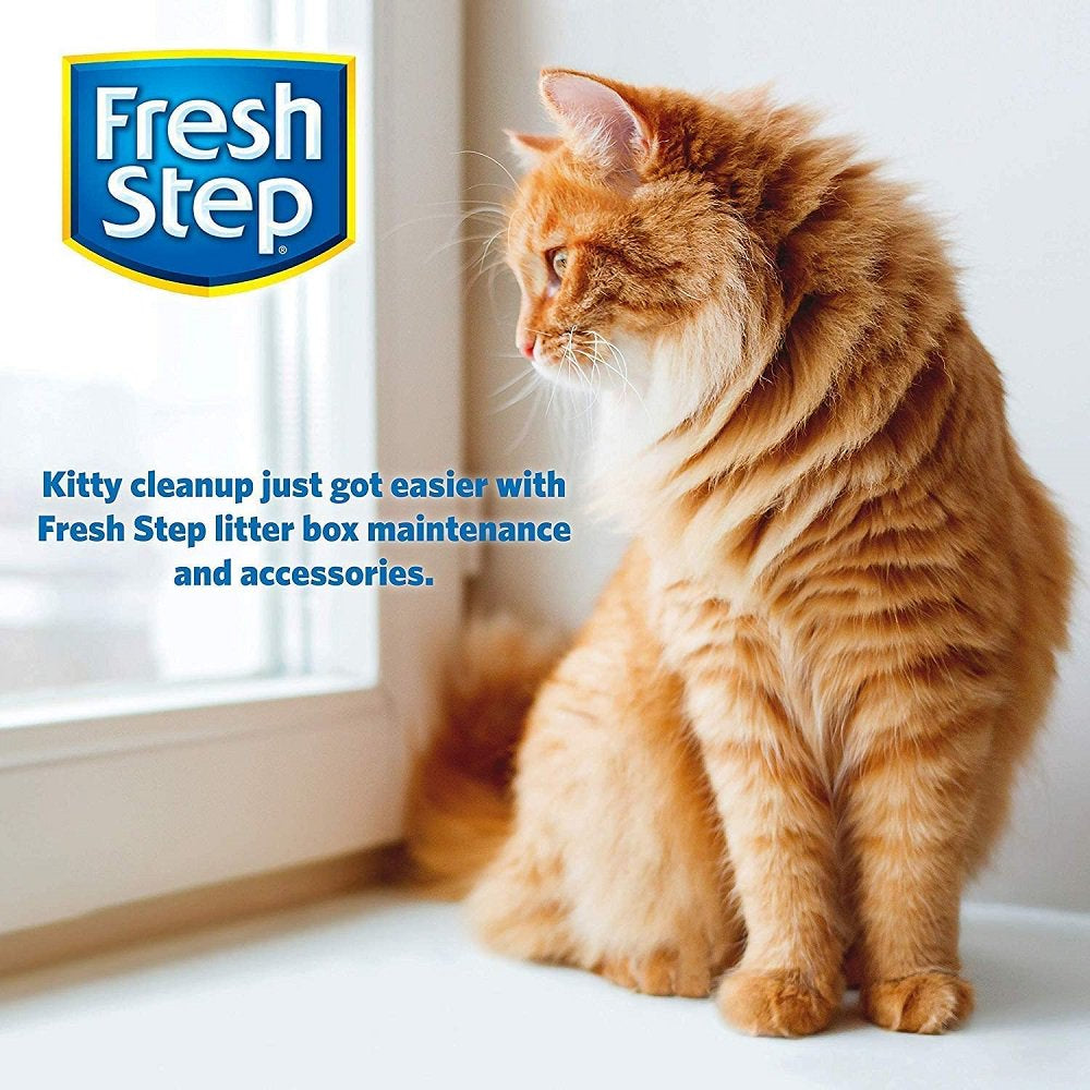 Fresh Step Drawstring Large Litter Box Liners, Heavy Duty Liners for Cat Litter Box, Scented & Unscented Available, Quick & Easy Cleanup Animals & Pet Supplies > Pet Supplies > Cat Supplies > Cat Litter Box Liners coming soon   