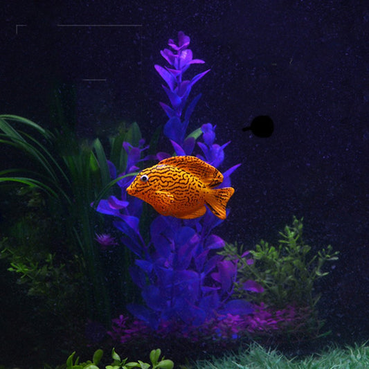 Follure Aquarium Accessories Plastic Swimming Faux Fake Gold Fish Aquarium Fish Tank Decor Orname Gift